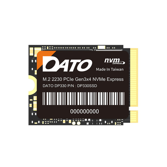 Solid State Drive (SSD) Dato DP330, NVME M.2 2230, PCIE Gen3x4, 2TB, Zwart DP330SSD-2TB