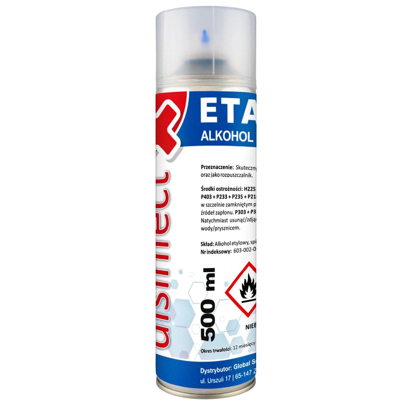 OEM Ethanol Reinigingsspray, 500ml