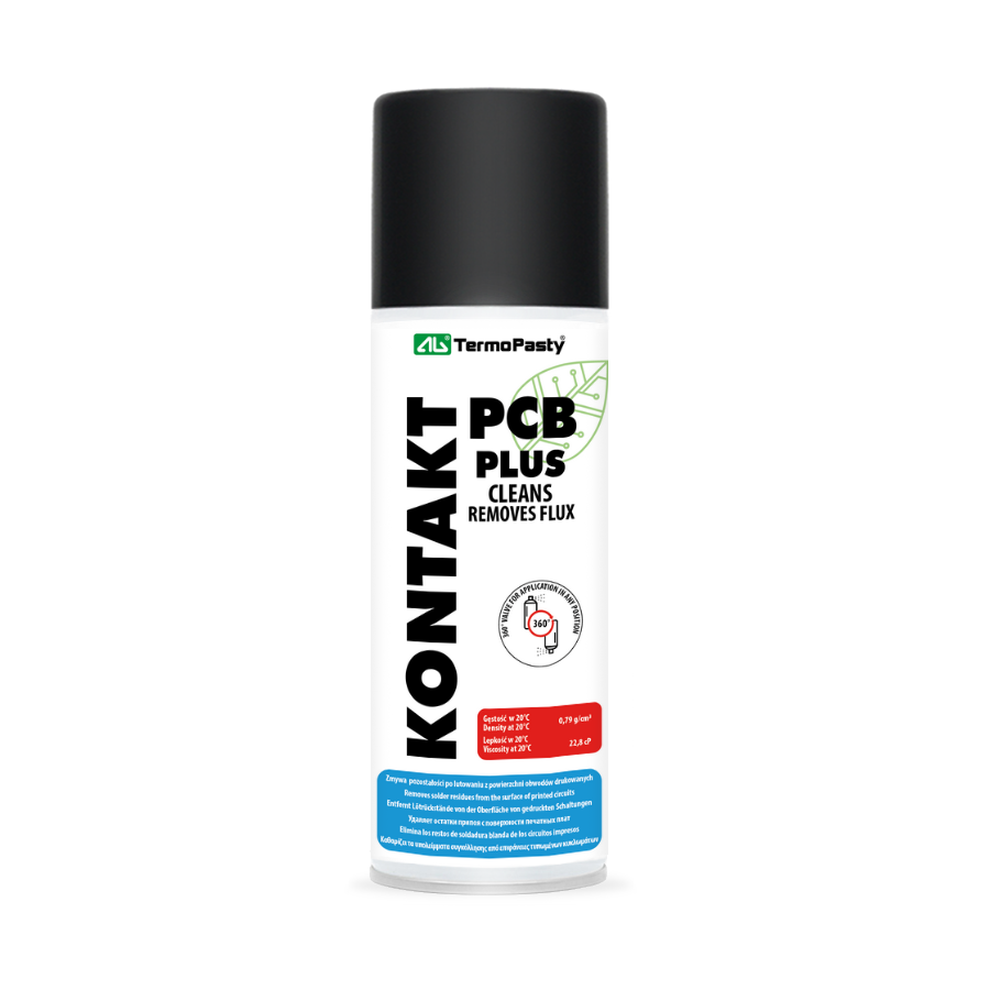 Reinigingsspray AG Thermopasta Kontakt PCB Plus, 400ml ART.AGT-238