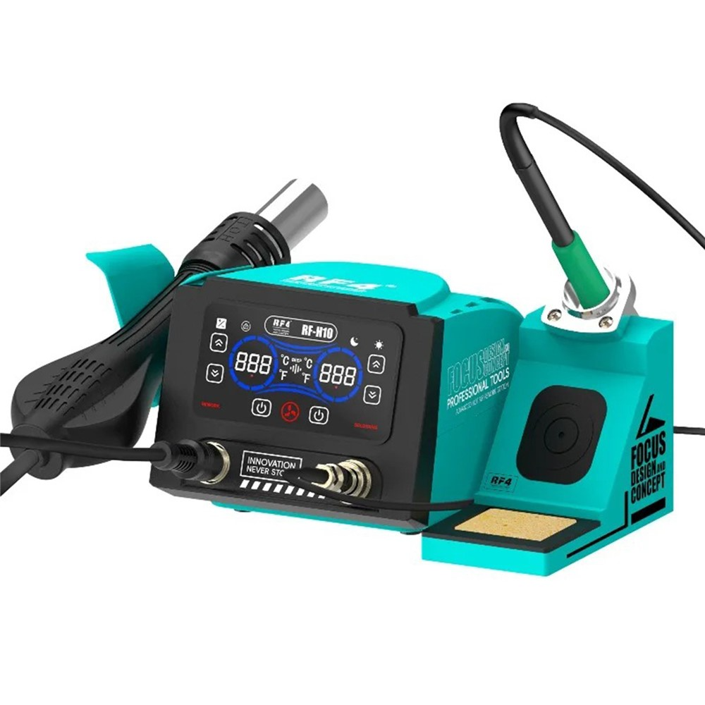 Warmeluchtstation en Soldeerbout RF4 RF-H10