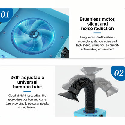 Filter- / Afzuigstation Noxe Sunshine SS-6604