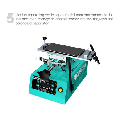 Scheidingstation Display Touchscreen RF4 Freedom