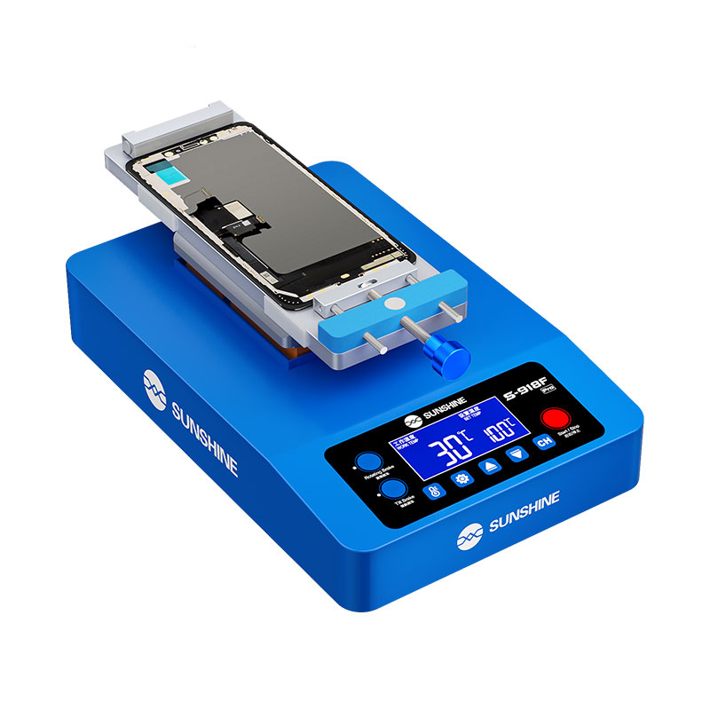 Touchscreen Display Scheidingsstation Sunshine S-918F Pro, Blauw
