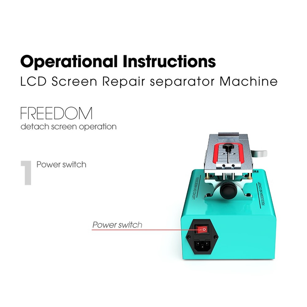 Scheidingstation Display Touchscreen RF4 Freedom