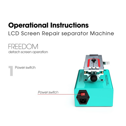 Scheidingstation Display Touchscreen RF4 Freedom