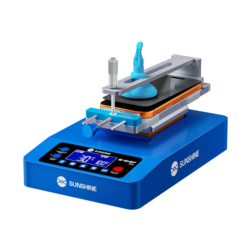 Touchscreen Display Scheidingsstation Sunshine S-918F Pro, Blauw