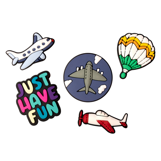3D OEM Travel Sticker voor Telefoonhoes / Tablet, Set van 5 stuks, Multicolor