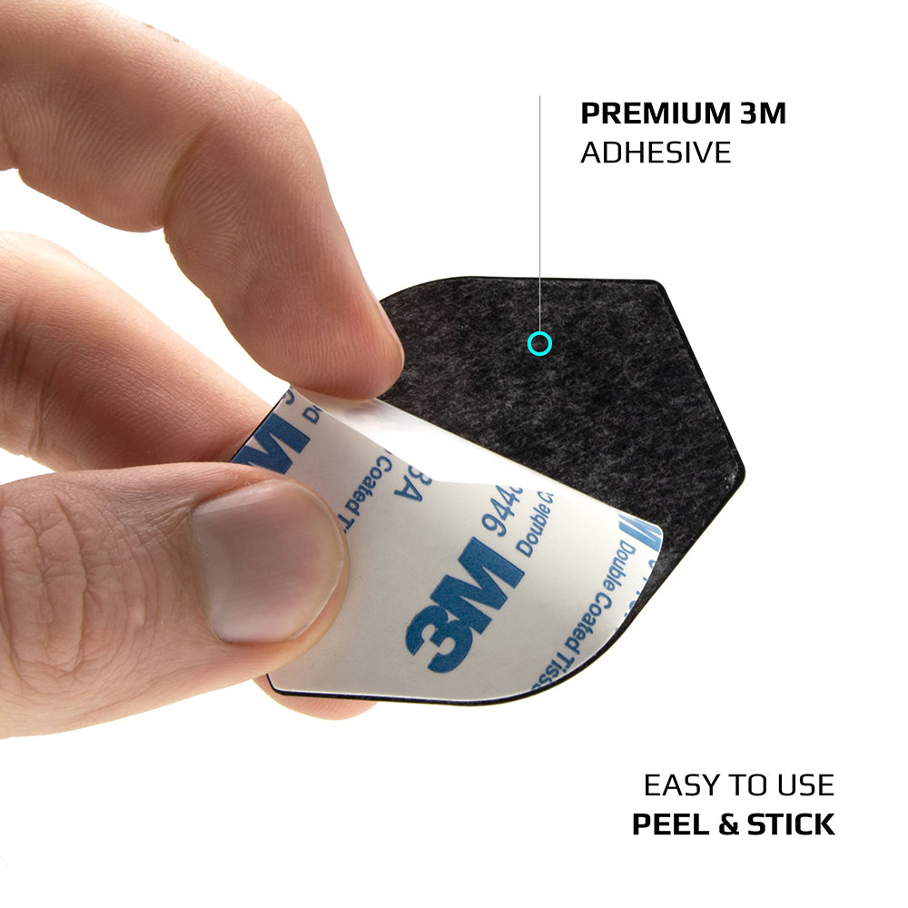 Metalen Sticker Fixed 3in1, Zwart