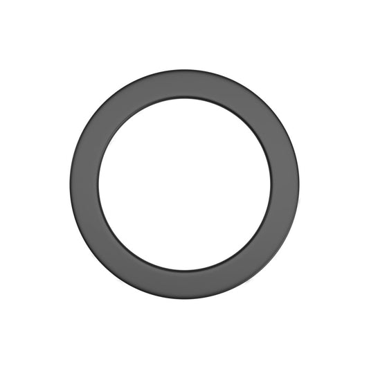 Fixed Metallic Sticker, Black