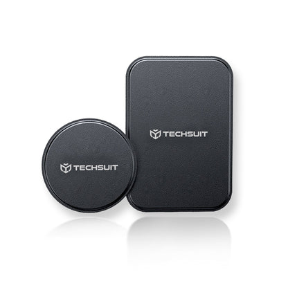 Metalen Sticker Techsuit MP02 2in1, Zwart