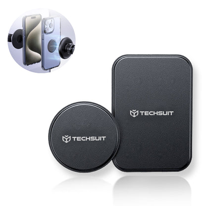 Metalen Sticker Techsuit MP02 2in1, Zwart