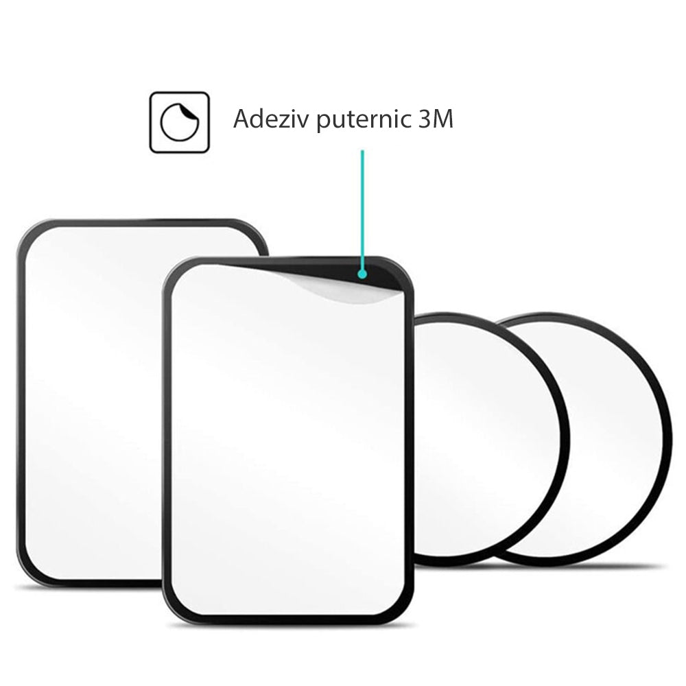 Metalen Sticker Techsuit MP02 2in1, Zwart