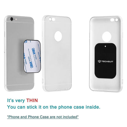 Metalen Sticker Techsuit MP04 4in1, Zwart