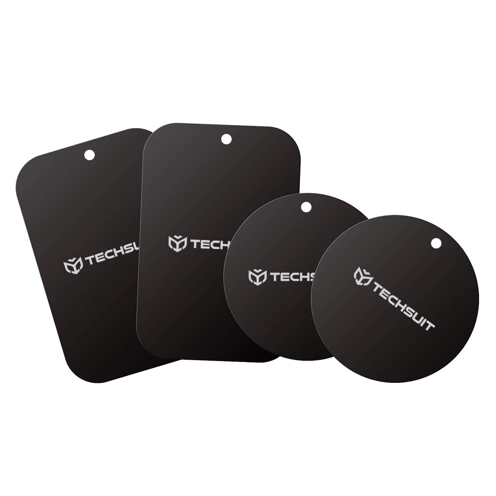 Metalen Sticker Techsuit MP04 4in1, Zwart