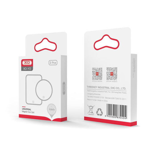 Metalen Sticker XO Design Y2 3in1, Zilver