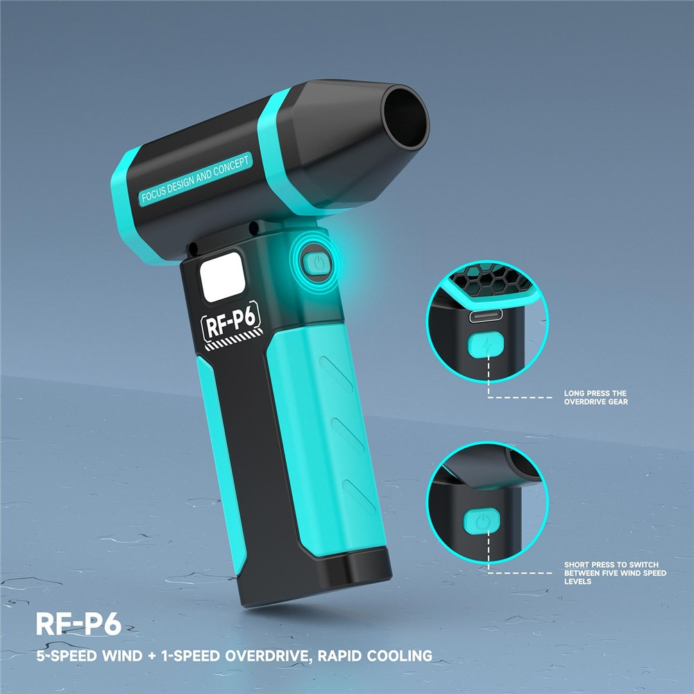 Luchtblazer RF4 RF-P6, Zwart