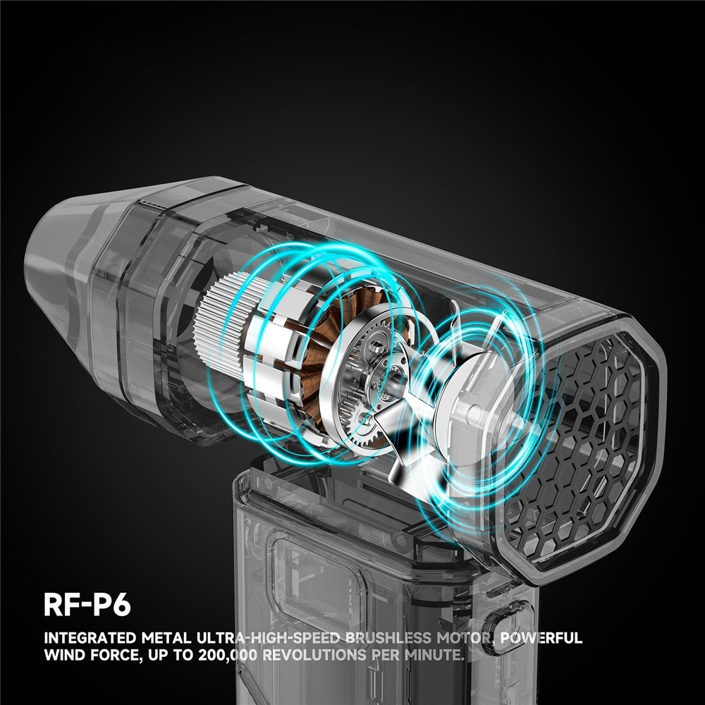 Luchtblazer RF4 RF-P6, Zwart