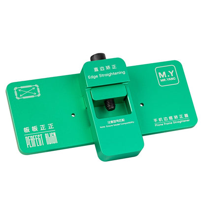 Ondersteuning voor het uitlijnen van gebogen / rechte schermframe telefoon Mr.Yang MF6003 / MF6004