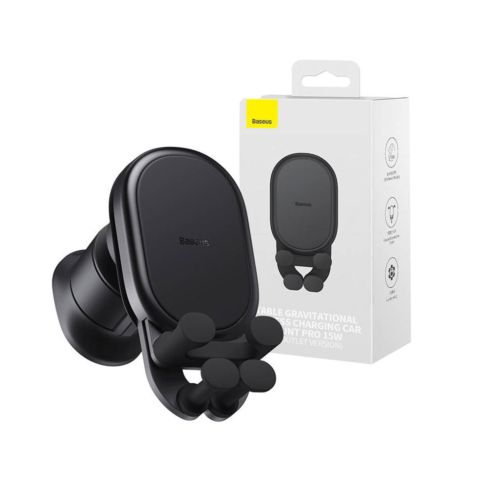 Autohouder Baseus Pro, Universeel, Zwart SUWX030001