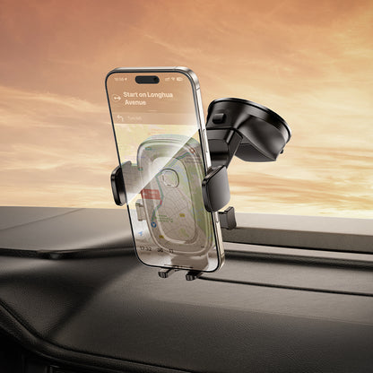 Autohouder Borofone BH132 Follower, 4.5inch - 7inch, Zwart