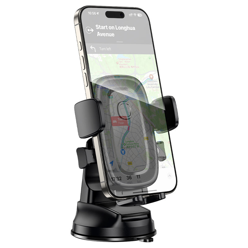 Autohouder Borofone BH132 Follower, 4.5inch - 7inch, Zwart