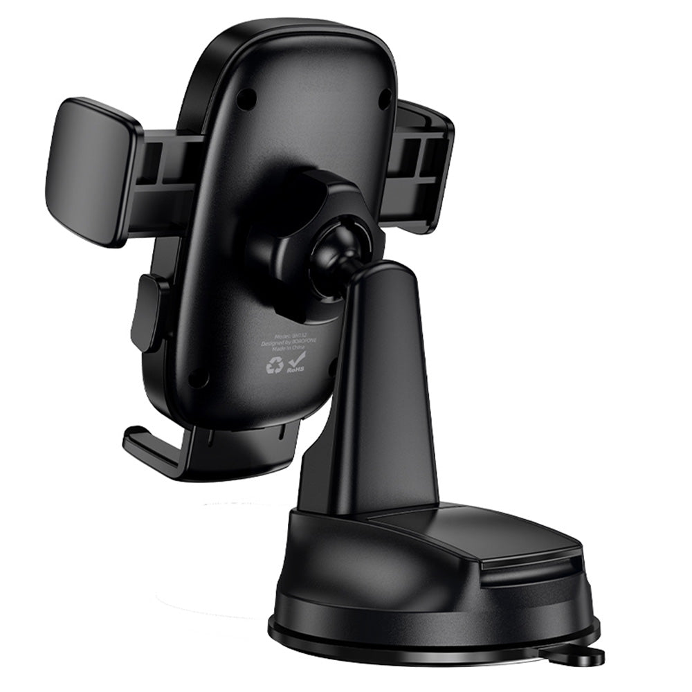 Autohouder Borofone BH132 Follower, 4.5inch - 7inch, Zwart