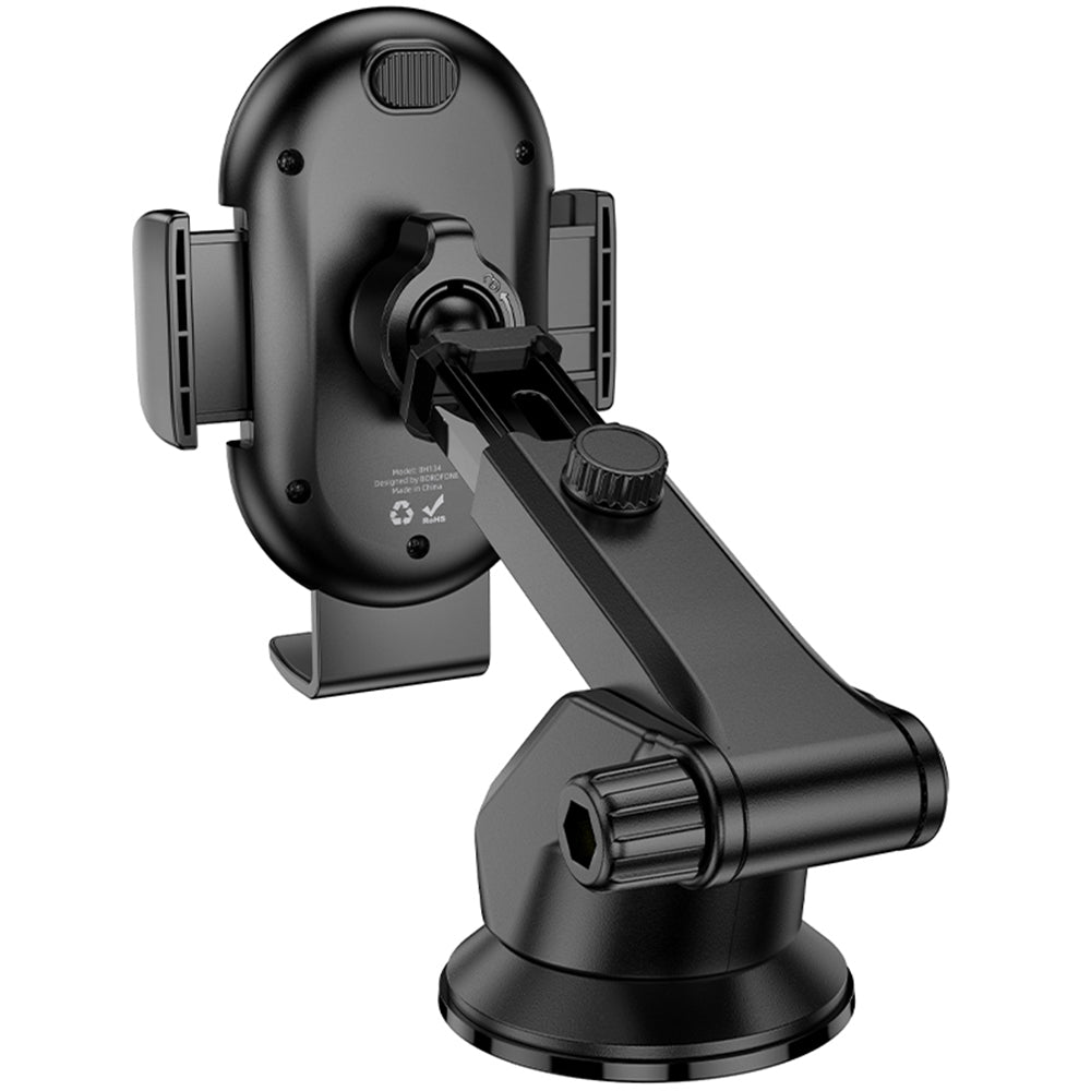 Autohouder Borofone BH134 Rio, 4.5inch - 7inch, Zwart