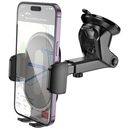 Autohouder Borofone BH134 Rio, 4.5inch - 7inch, Zwart