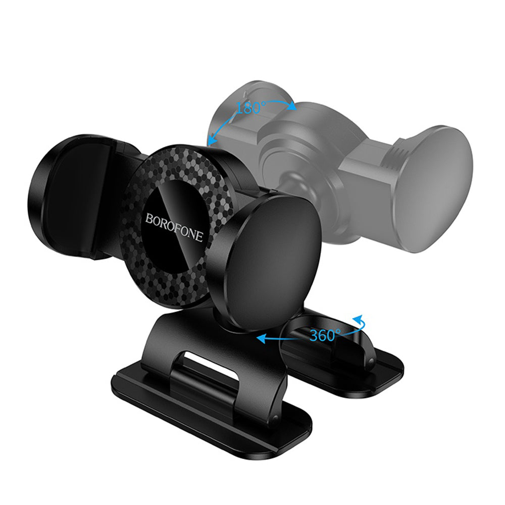 Auto Houder Borofone BH142, 4,5 inch - 7 inch, Zwart