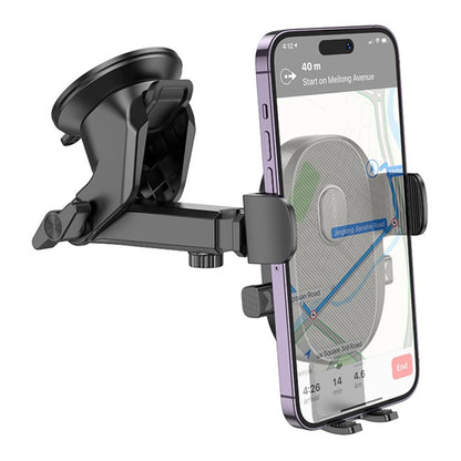 Autohouder Borofone BH93 Grand, 4.5inch - 7inch, Zwart