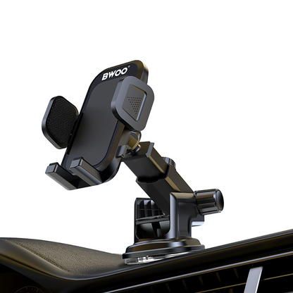 Autohouder BWOO BO-ZJ125, 4,7 inch - 6,7 inch, Zwart