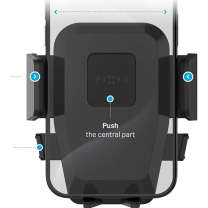 Autohouder Fixed Iconiq Mirror, Universeel, Zwart