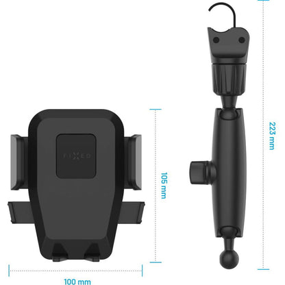 Autohouder Fixed Iconiq Mirror, Universeel, Zwart