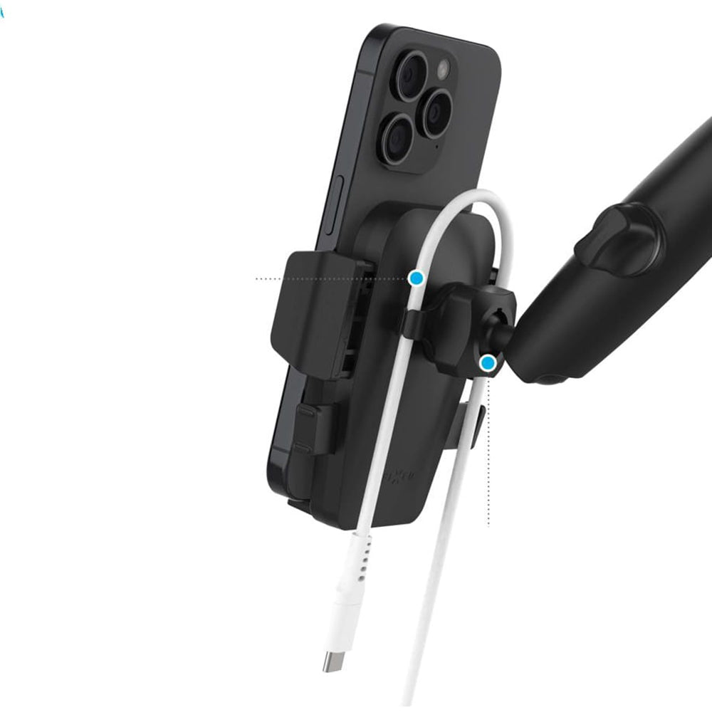 Autohouder Fixed Iconiq Mirror, Universeel, Zwart