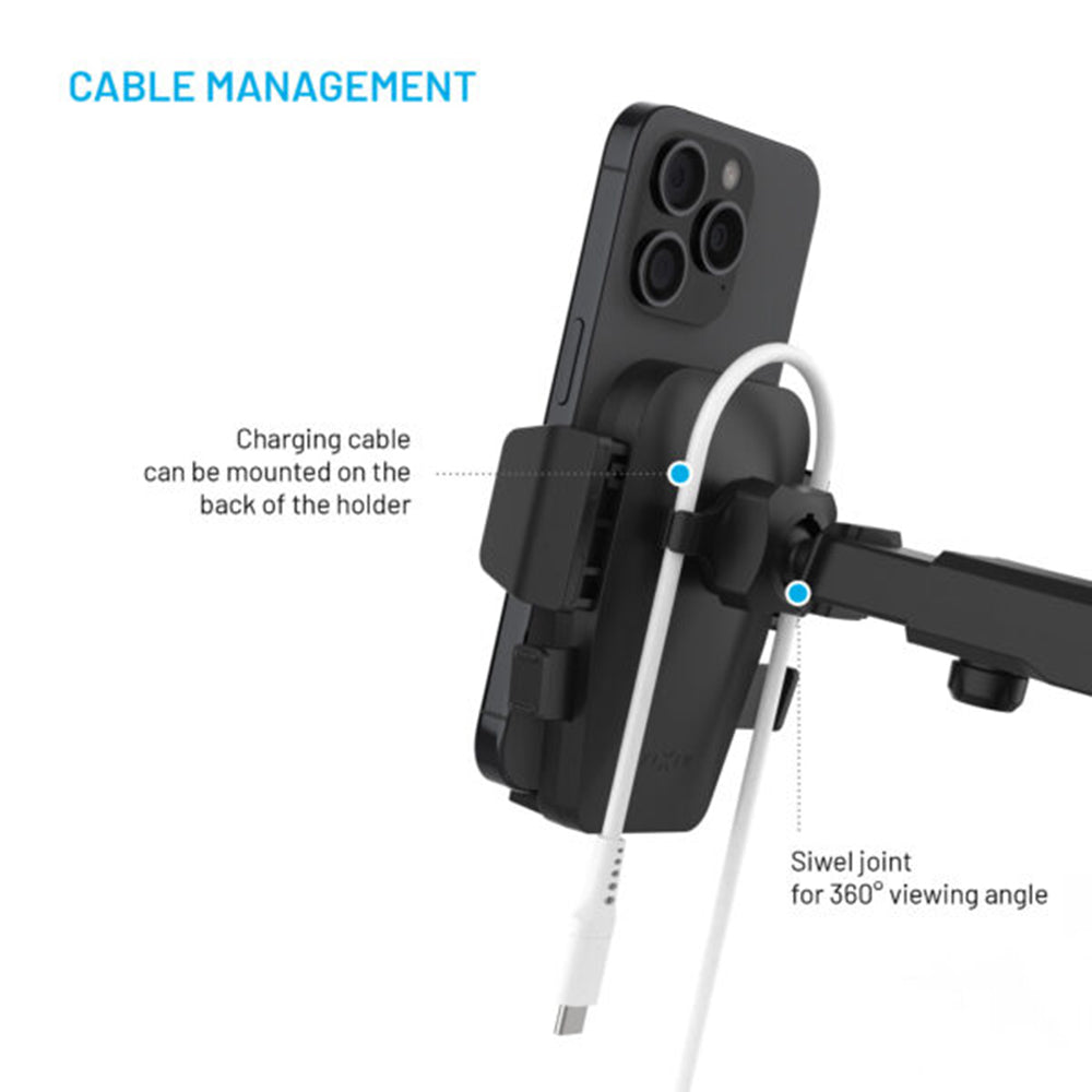 Autohouder Fixed Iconiq XXL, Universeel, Zwart