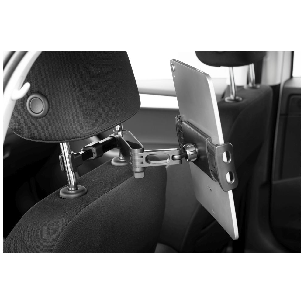 Auto Hoofdsteunhouder Fixed Tab Passenger 2, 7inch - 13inch, Zwart