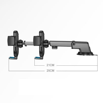 Joyroom Autohouder JR-OK3, 4inch - 6.7inch, Zwart