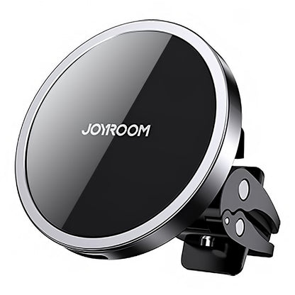 Draadloze Auto Oplader Joyroom JR-ZS240 Air Vent, 15W, 1.67A, Zwart