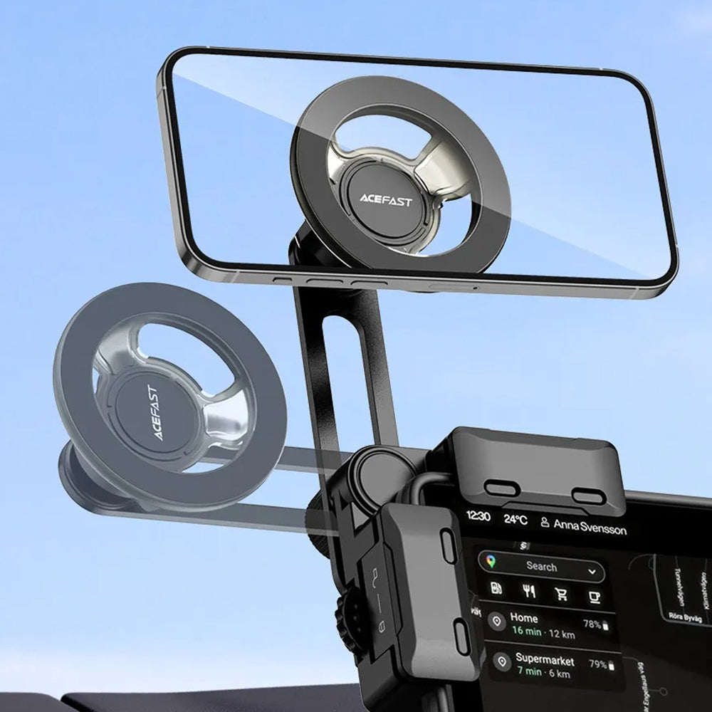 Magnetische Autohouder Acefast D43, Universeel, Zwart