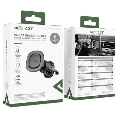 Magnetische Autohouder Acefast D50, Universeel, Zwart