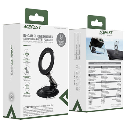 Magnetische Autohouder Acefast D64, Universeel, Zwart