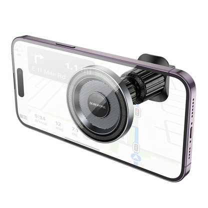 Magnetische Autohouder Borofone BH122 Profit, 4.5inch - 7inch, Zwart