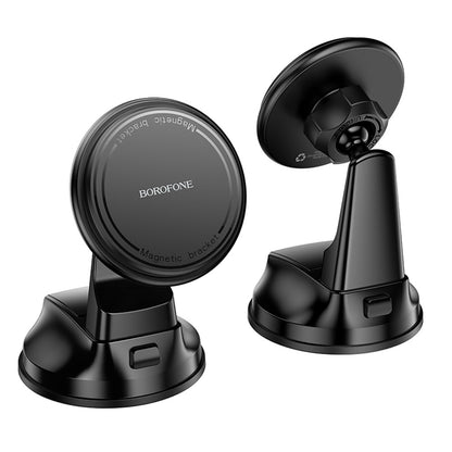 Magnetische Autohouder Borofone BH136 Parker, 4,5 inch - 7 inch, Zwart