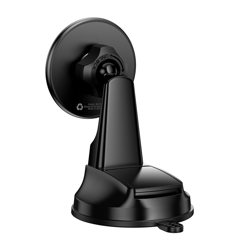 Magnetische Autohouder Borofone BH136 Parker, 4,5 inch - 7 inch, Zwart