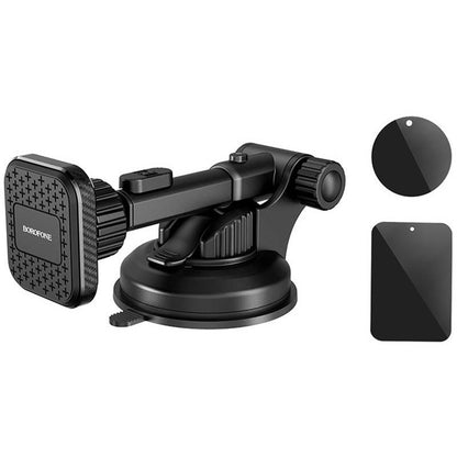 Magnetische Autohouder Borofone BH21 Vanda, Universeel, Zwart