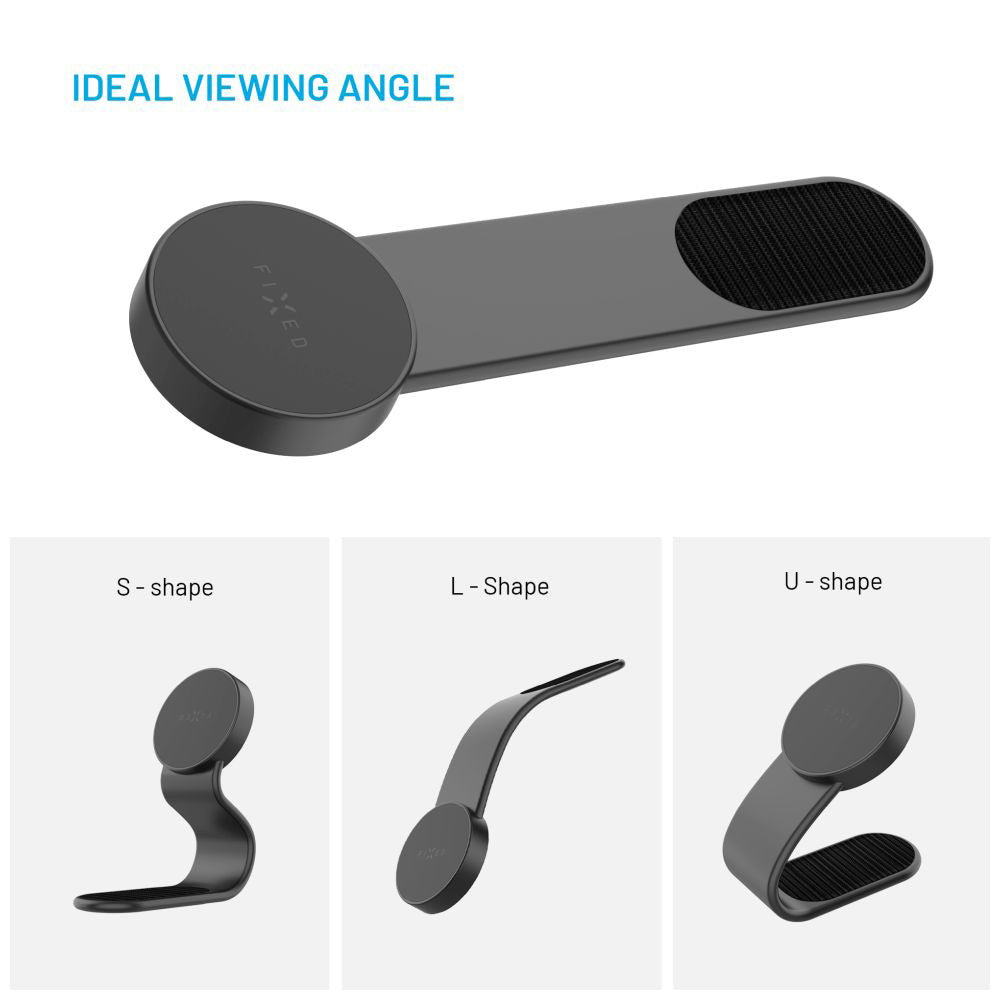 Magnetische Autohouder Fixed Mag Floppy, Universeel, Zwart