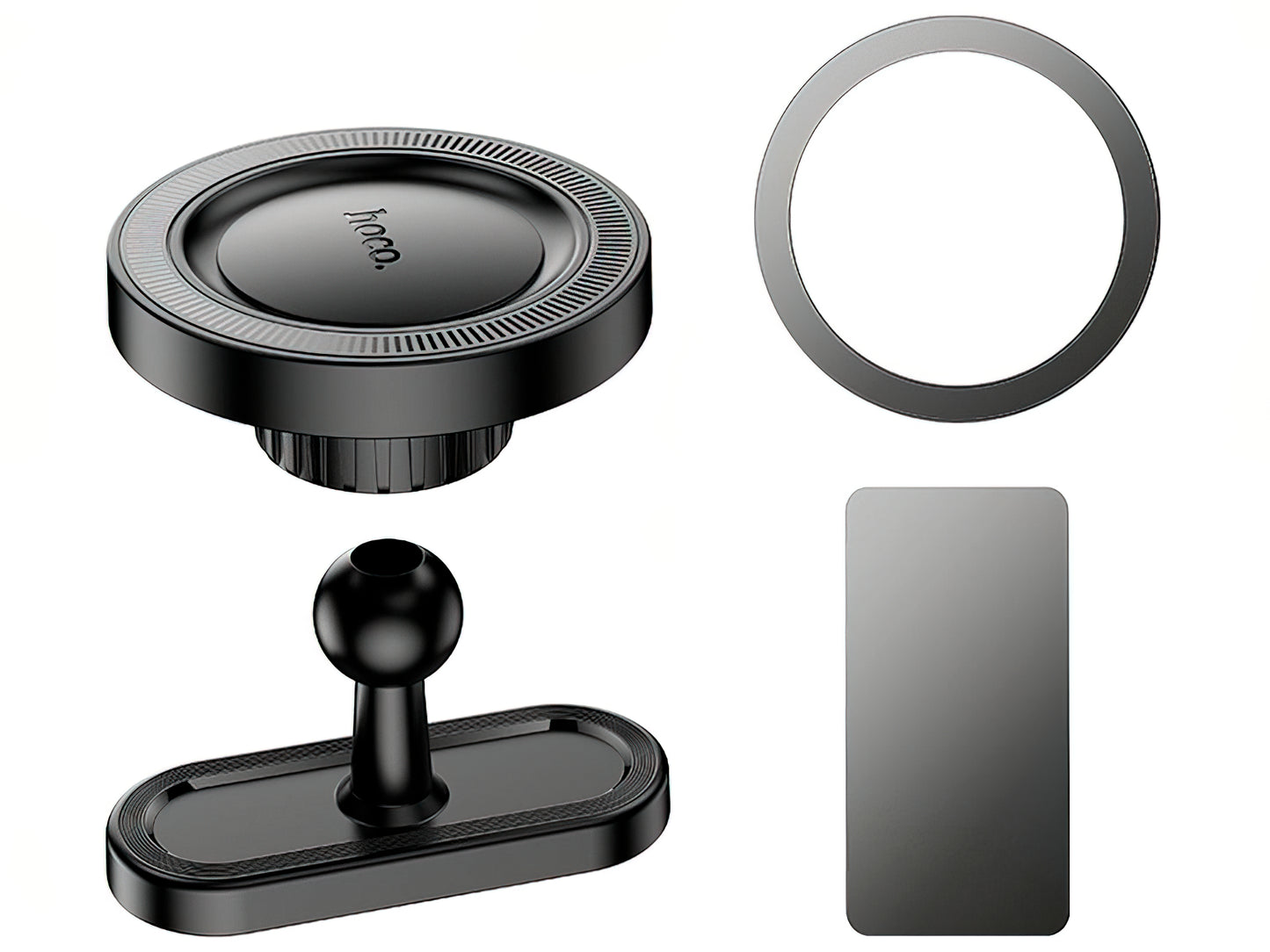 Magnetische Autohouder HOCO H58, 4.5inch - 7inch, Zwart