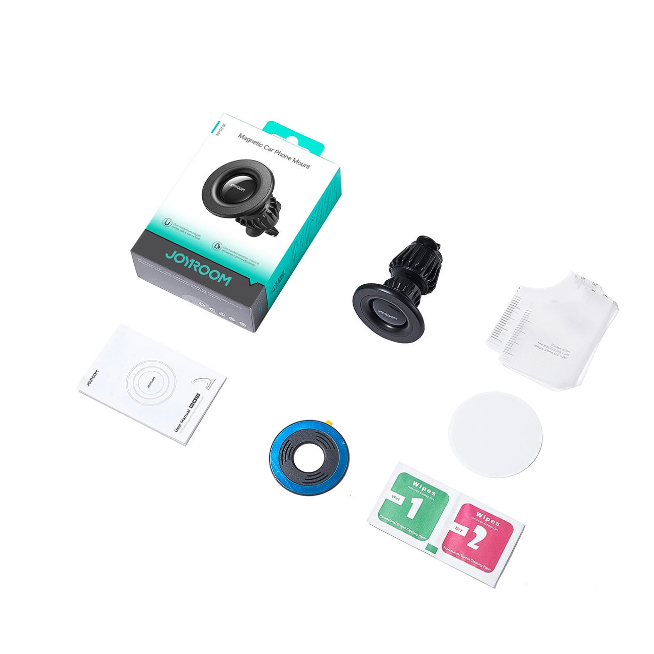 Magnetische Autohouder Joyroom JR-ZS406 Air Vent, Universeel, Zwart