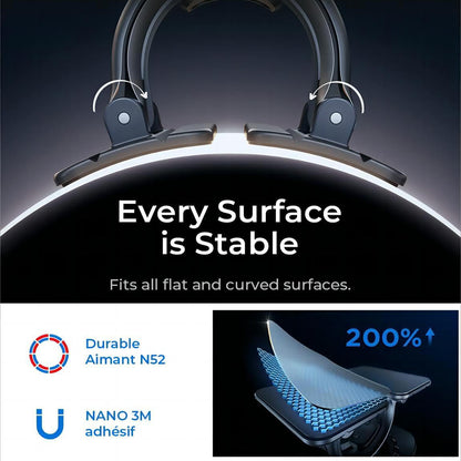 Magnetische Autohouder Lisen, Universeel, Zwart YL0223110033