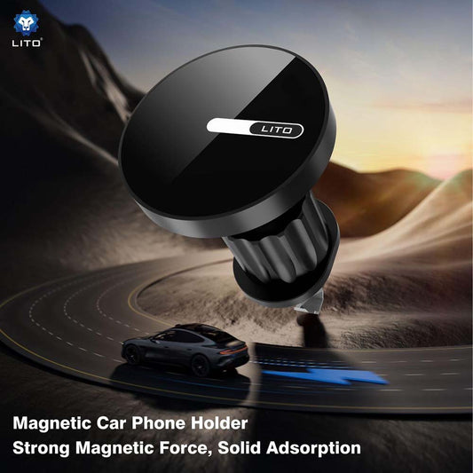 Magnetische Autohouder Lito LT-W05, Universeel, Zwart
